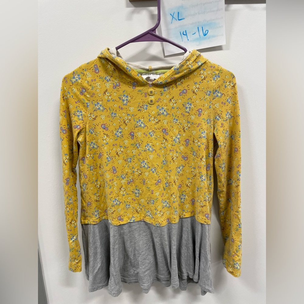 Hooded layer top